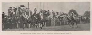 The Finish of the Eclipse Stakes, 19 juli, Epsom Lad vinner med en Head från Ian av English Photographer