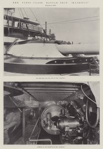 Första klassens Battle-Ship Majestic av English Photographer