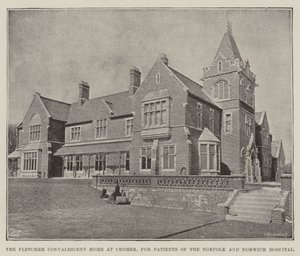 Fletchers konvalescenthem i Cromer, för patienter på Norfolk och Norwich Hospital av English Photographer