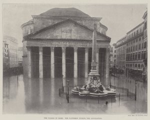 Översvämningarna i Rom, Pantheon under översvämningen av English Photographer