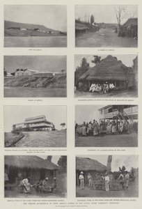 De franska aggressionerna i Västafrika, scener i Royal Niger Company Territory av English Photographer