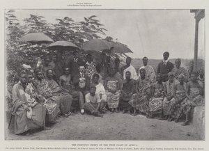 De vänliga hövdingarna på Afrikas västkust av English Photographer