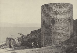 Gadarene-landet, som visar platsen där djävlarna gick in i svinflocken av English Photographer