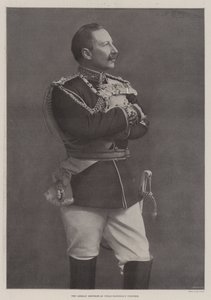 Den tyske kejsaren i fältmarskalkuniform