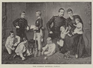 Den tyska kejserliga familjen av English Photographer