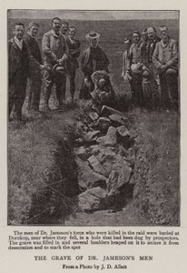 Dr Jamesons Men graven av English Photographer