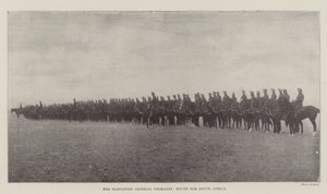The Hampshire Imperial Yeomanry, på väg till Sydafrika av English Photographer