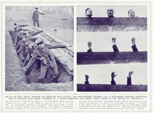 Handgranaten, från The Illustrated War News, publicerad 22 november 1939 av English Photographer