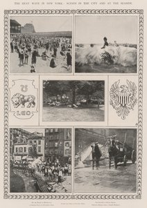 Värmeböljan i New York, scener i staden och vid havet av English Photographer