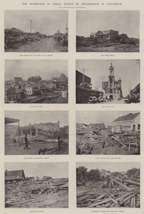 Orkanen i Texas, Scenes of Devastation i Galveston
