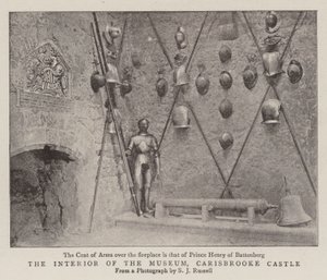 Museets inre, Carisbrooke Castle av English Photographer