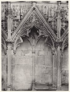 The Lady Chapel, Ely Cathedral: North Side, XVIII (s/v foto) av English Photographer
