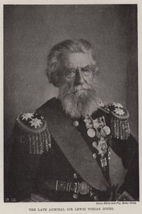 Den framlidne amiralen Sir Lewis Tobias Jones av English Photographer