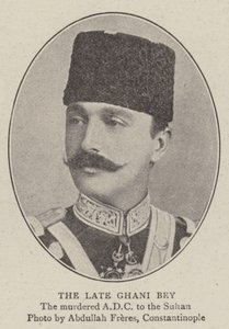 The Late Ghani Bey av English Photographer