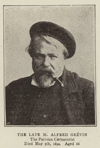 Den sene M Alfred Grevin av English Photographer