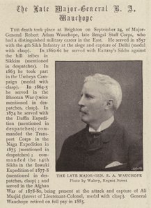 Den bortgångne generalmajoren R A Wauchope av English Photographer