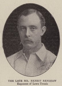 Den framlidne herr Ernest Renshaw av English Photographer