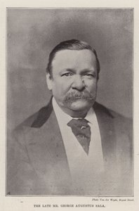 Den avlidne herr George Augustus Sala av English Photographer