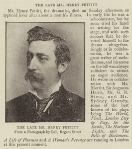 Den framlidne herr Henry Pettitt av English Photographer