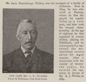 Den framlidne Mr I D Walker av English Photographer