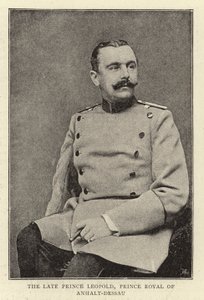 Den framlidne prins Leopold, kunglig prins av Anhalt-Dessau av English Photographer
