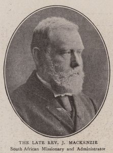Den framlidne pastor J Mackenzie av English Photographer