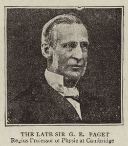 Den framlidne Sir G E Paget av English Photographer