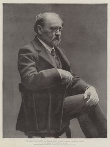 Det senaste porträttet av Emile Zola, mästare på Realistic School of Fiction av English Photographer