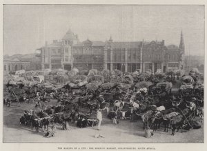The Making of a City, Morgonmarknaden, Johannesburg, Sydafrika