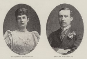 Lord Huntingdons äktenskap av English Photographer