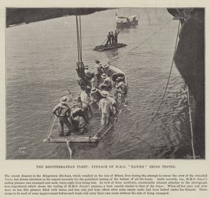 Medelhavsflottan, Pinnace av HMS Hawke testas av English Photographer