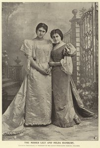 Frökena Lily och Hilda Hanbury