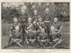National Rifle Associations möte i Bisley, Cape Team av English Photographer