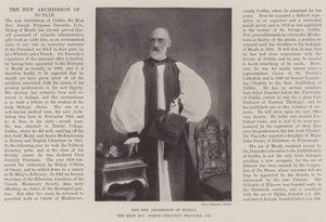 Den nye ärkebiskopen av Dublin, den högste vördnaden Joseph Ferguson Peacocke, DD av English Photographer