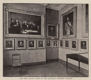 Det nya arktiska rummet i National Portrait Gallery av English Photographer