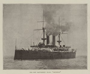 Det nya slagskeppet, HMS Revenge av English Photographer