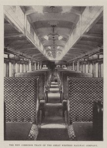 The New Corridor Train of the Great Western Railway Company av English Photographer