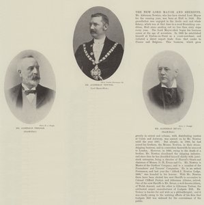 Den nya överborgmästaren och sherifferna av English Photographer