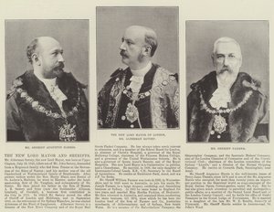 Den nya överborgmästaren och sherifferna av English Photographer