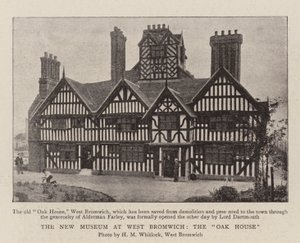 Det nya museet i West Bromwich, Oak House av English Photographer