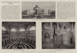 Det nya nationalbiblioteket i Washington av English Photographer