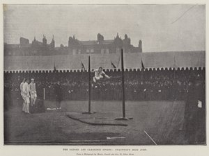 Oxford och Cambridge Sports, Swanwicks High Jump av English Photographer