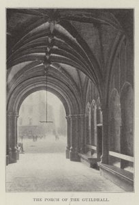 Guildhalls veranda av English Photographer