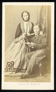 Prinsen och prinsessan av Wales av English Photographer