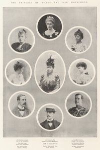 Prinsessan av Wales och hennes hushåll