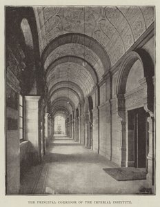 Imperial Institutes huvudkorridor av English Photographer