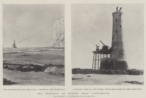 Framstegen för Beachy Head Lighthouse av English Photographer