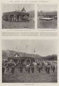 Drottningen på Balmoral Gathering
