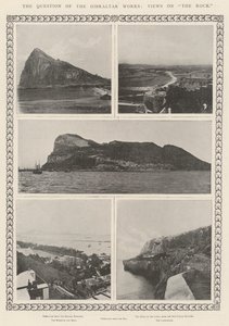 Frågan om Gibraltar Works, Views on The Rock av English Photographer