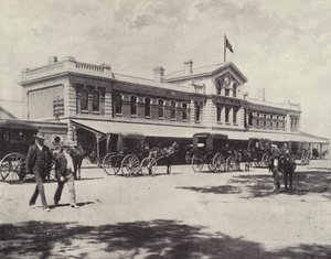 Järnvägsstationen, Perth, västra Australien av English Photographer